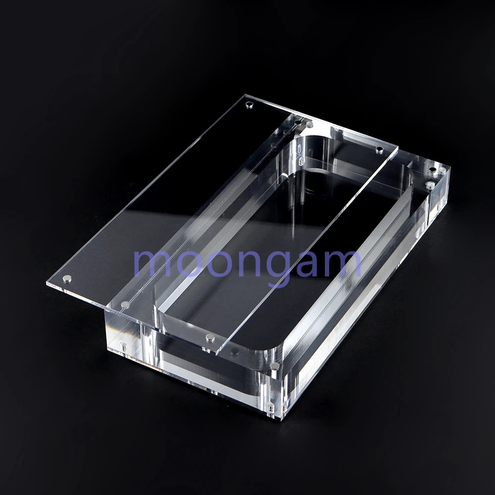 1pc Transparent Magnetic Acrylic Box For Switch Lite/OLED Game Console Cover Shell Box Display Storage Game Accessories