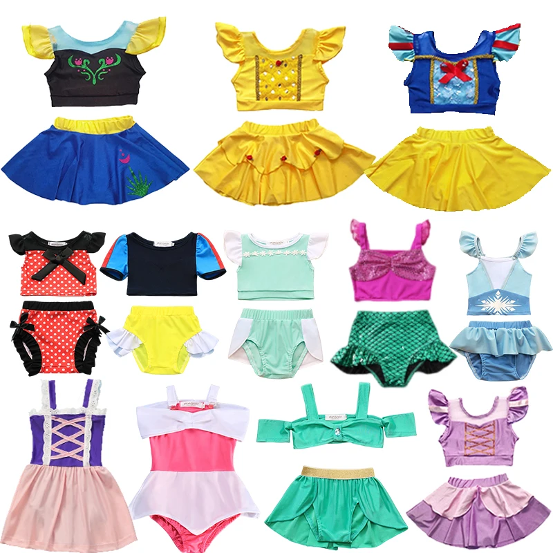 Two Piece Girls Swimsuit Baby Girl Clothes Children's Swimwear Girls Beachwear 2024 Girls swimsuit High Quality Kids Bikini Sets