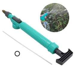 1Pc Draagbare Handmatige Hoge Druk Lucht Pomp Sproeier Verstelbare Drink Fles Sproeikop Mondstuk Tuin Besproeien Tool Sproeier Mister