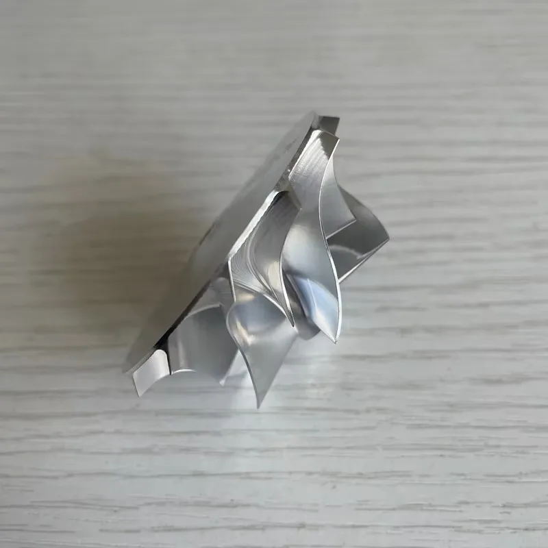 TD04 Reverse 42.00/56.00mm 6+6 Blades High Performance  Turbo Milling/aluminum 2618/billet Compressor Wheel for 49477-02000