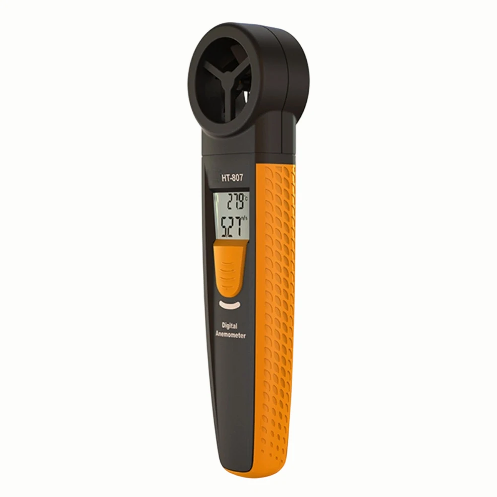 Digital Pocket Anemometer HT-807 Multi Unit Measurement m s kmh ftmin knots 12 Level Beaufort Metal/Plastic Build