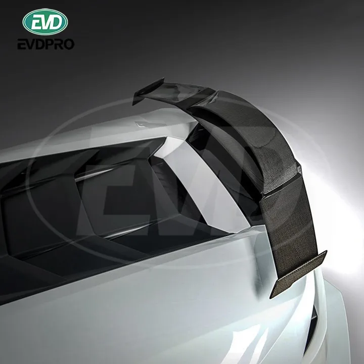 For Lamborghini Huracan Lp610 Lp580 2014-2019 Mad Style Carbon Fiber Rear Spoiler