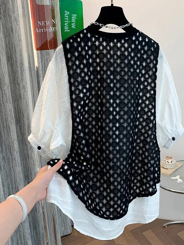 ชุดกระโปรงทรงเอ สไตล์ลำลอง ใส่สบาย ดีไซน์ทันสมัย รุ่นใหม่ล่าสุดสำหรับฤดูร้อน  ไซส์พลัส  ทรงเข้ารูป