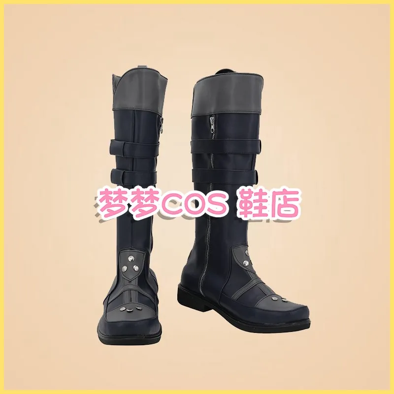 Girls Frontline AN94 Cosplay Shoes Boots Halloween Anime Game Black Boots