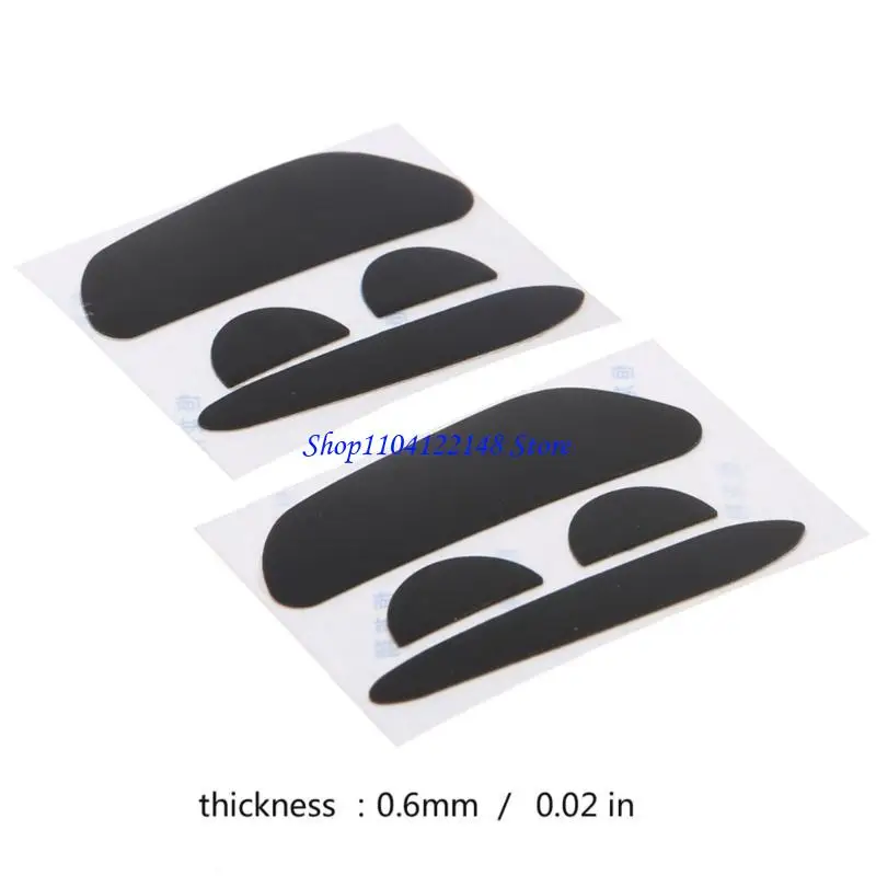 P9FA Black Gaming Mouse Feets DIY Mouse Mouse Skates for MX Wireless
