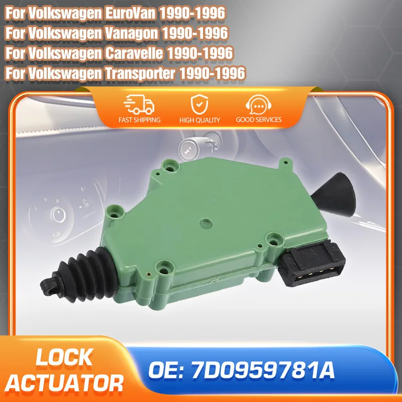 

Door Lock Actuator Motor For Volkswagen Transporter T4 Caravelle EuroVan Vanagon 1990 1991 1992 1993 1994 1995 1996 7D0959781A