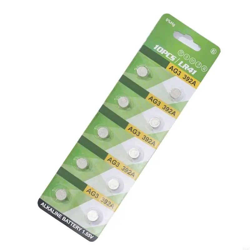 Pilas botón 918C AG1 AG3 AG4 Pilas botón durabilidad para uso diario Voltajes estables para aparatos electrónicos