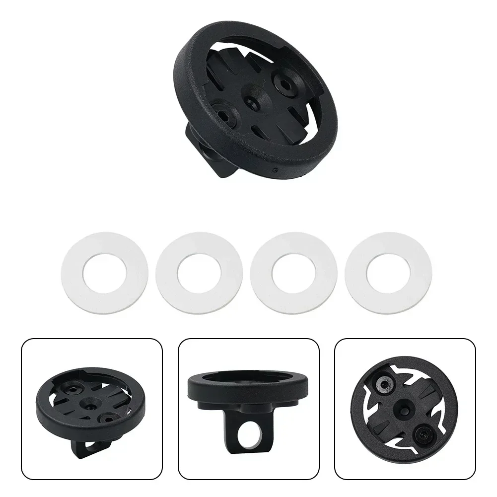 Bicycle Computer Holder Odometer Bracket With 4 Washer For BROMPTON For Garmin Code Table Mount Base Accessories