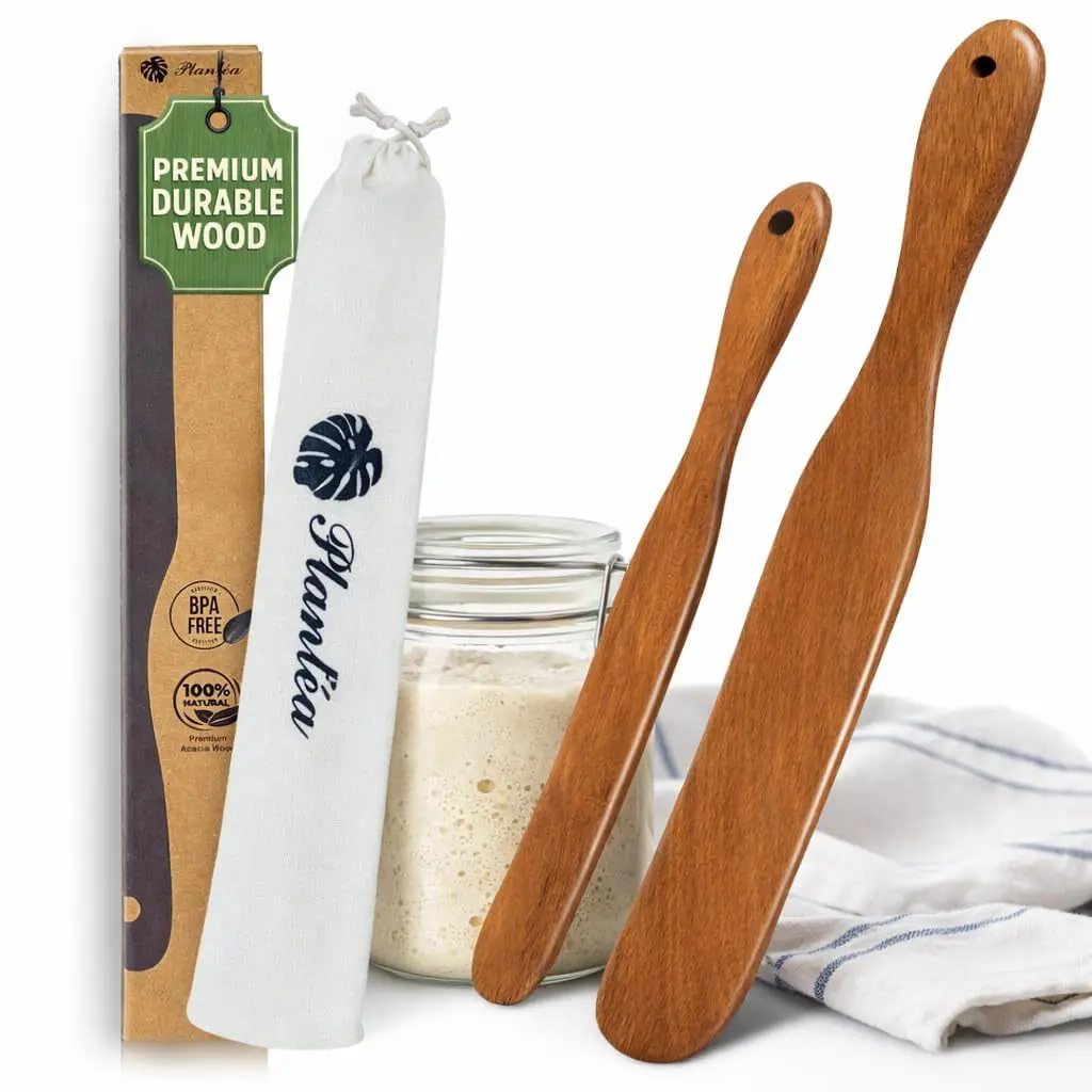 

Wooden scraper, butter spatula, mixing shovel, Western-style cream and cheese knife, jam knife, kitchen tool spoon and shovel