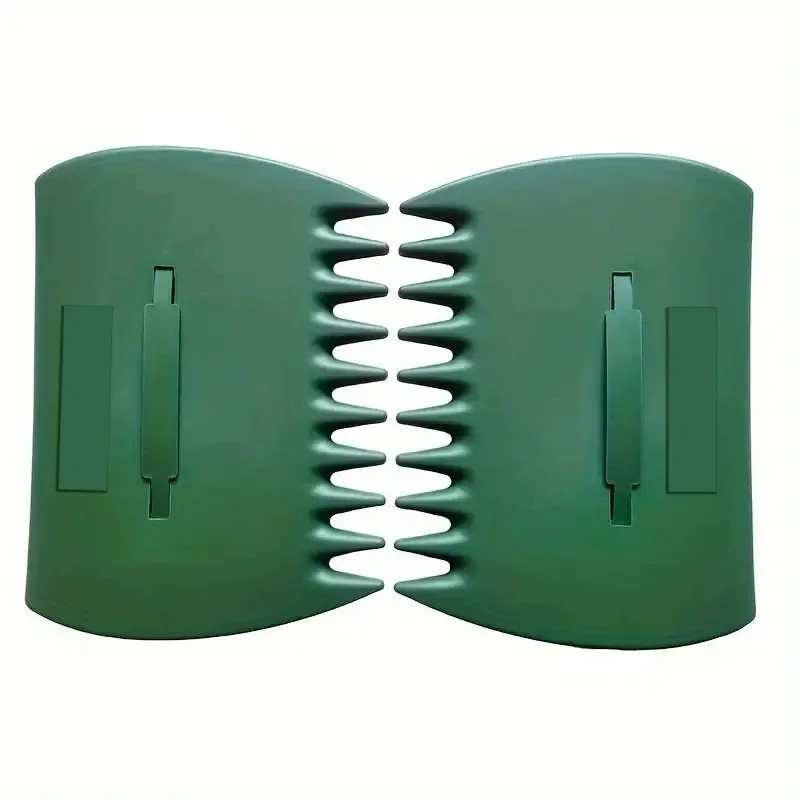 Horticultural Plastic Rake Collecting Fallen Leaves in Gardens Leaf Collecting Rake Garbage Disposal Thickened Outdoor Leaf Clip