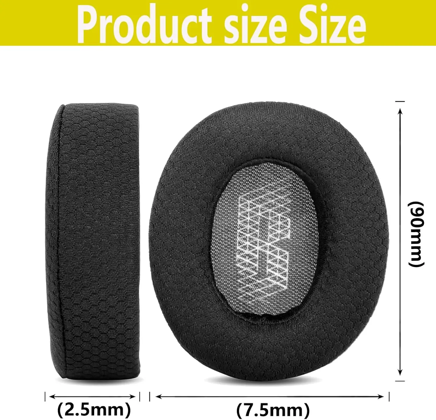 Ear Pads Headphone Ear Pads with Noise Cancelling Memory Foam Compatible with Ear Pads Use Replacement Ear Pads JBL Live 650/660