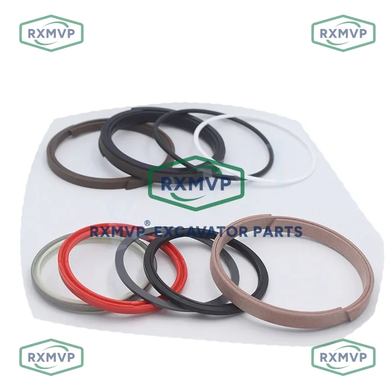 For Hitachi ZX EX Excavator middle Boom arm Piston Oil Seal Kit ZX70 60-95 Cylinder Lift Tilt Traverse Cylinder Repair Kit