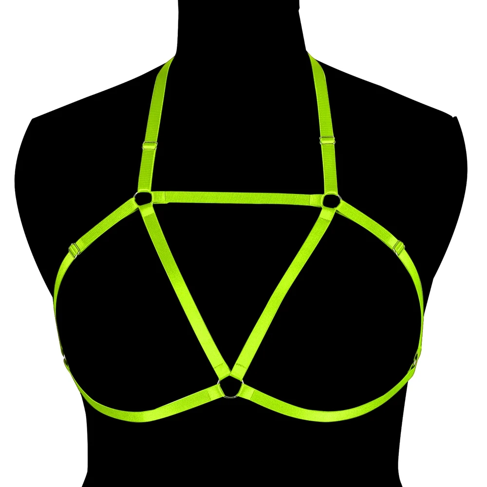 

Bdsm Harness For Busty Women Sexy Plus Size Lingerie Adjust Waist Suspender Belt Rave Wear Crop Tops Corset Erotic Fetish Exotic