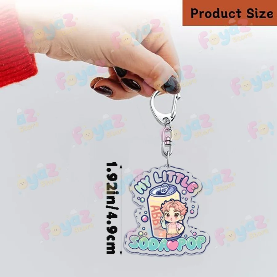 Kpop شيطان هنتركس ساجا بنين المفاتيح اكسسوارات حقيبة سحر رومي زوي جينو ديربي المرأة أقراط مجوهرات المشجعين الأصدقاء هدية #6