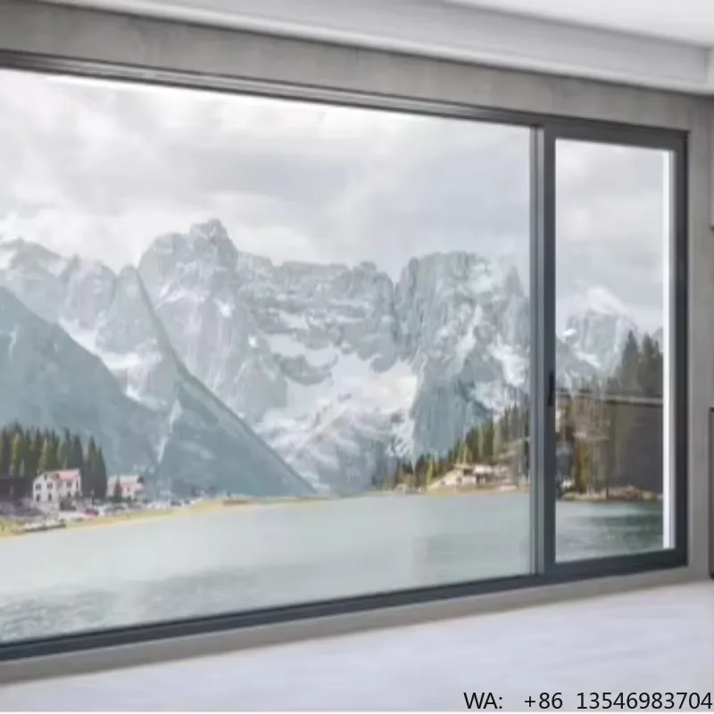 

Hot Sale Double Glazed Sliding Windows Quality Aluminium Frames New Design with Slide Impact Resistance