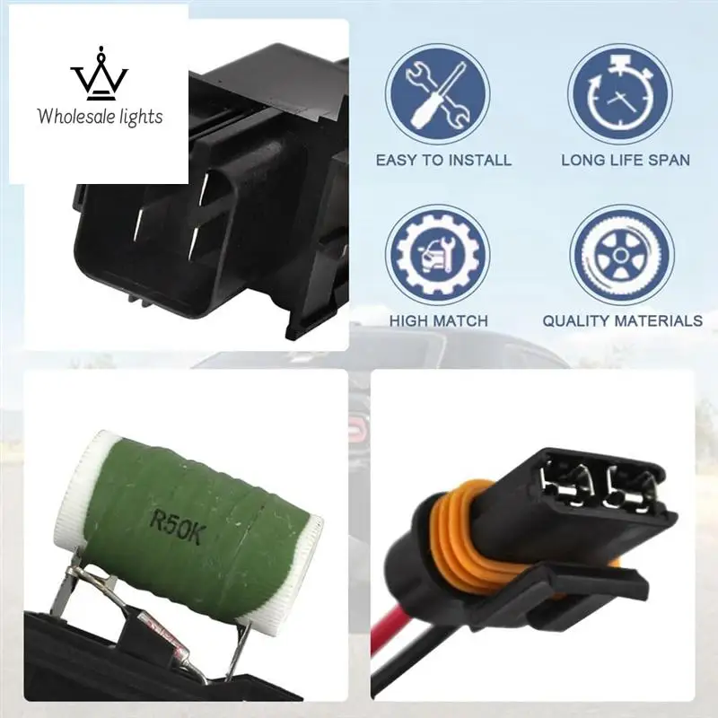 

New High Quality Car Blower Fan Resistor 68050128AA For Chrysler Dodge Challenger Auto Parts