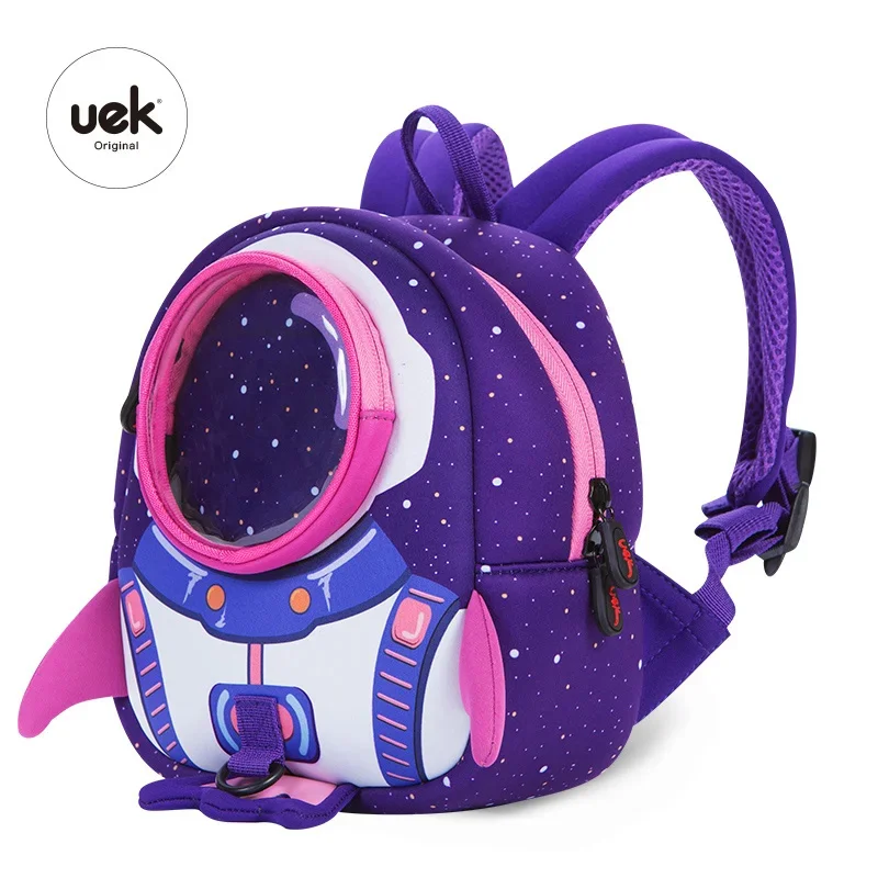 3D Rockets Anti-lost School Girls Cartoon high-grade Toy Boys Backpack Kindergarten Bags Children\'s Gifts For Age 1-6