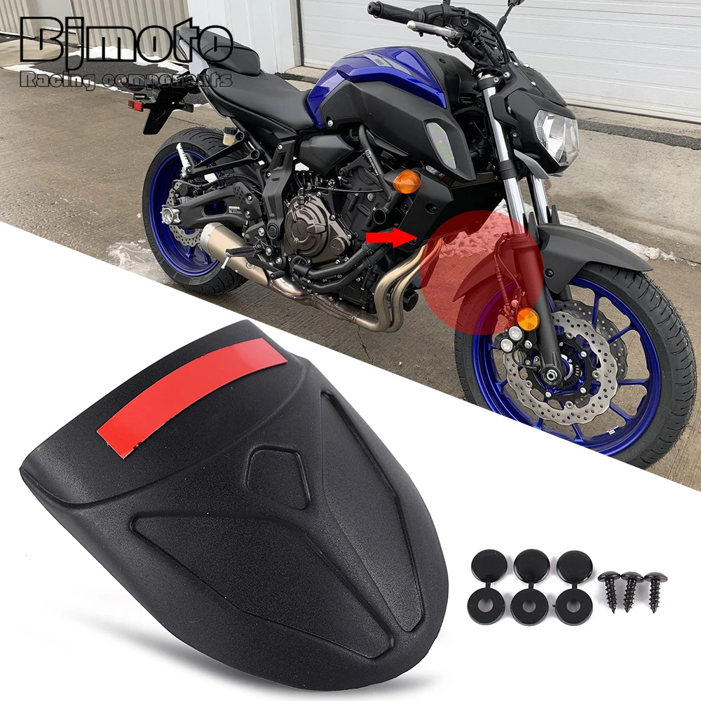 MT/FZ 07 MT-07 FZ-07 XSR 700 Motorcycle Fender Front Extender Hugger Mudguard For Yamaha MT07 FZ07 2014-2021 XSR700 2016-2021