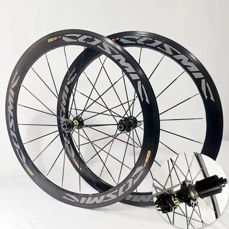 700C carbon steel road bike wheel set, 50mm, v/c/rim brake