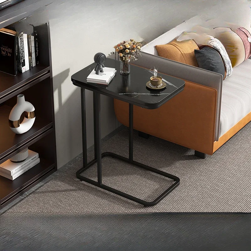 Living Room Mobile Sofa Tables Study Bistro Game Standing Center Table Luxury Vintage Mesa Auxiliar Salon Entrance Furnitures image 4