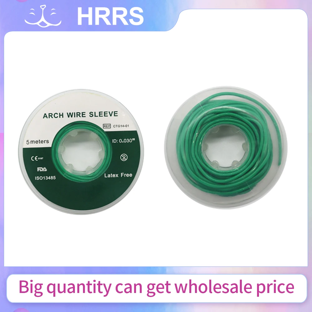 5m/Roll High Quality Dental Orthodontic Arch Wire Protect Sleeve