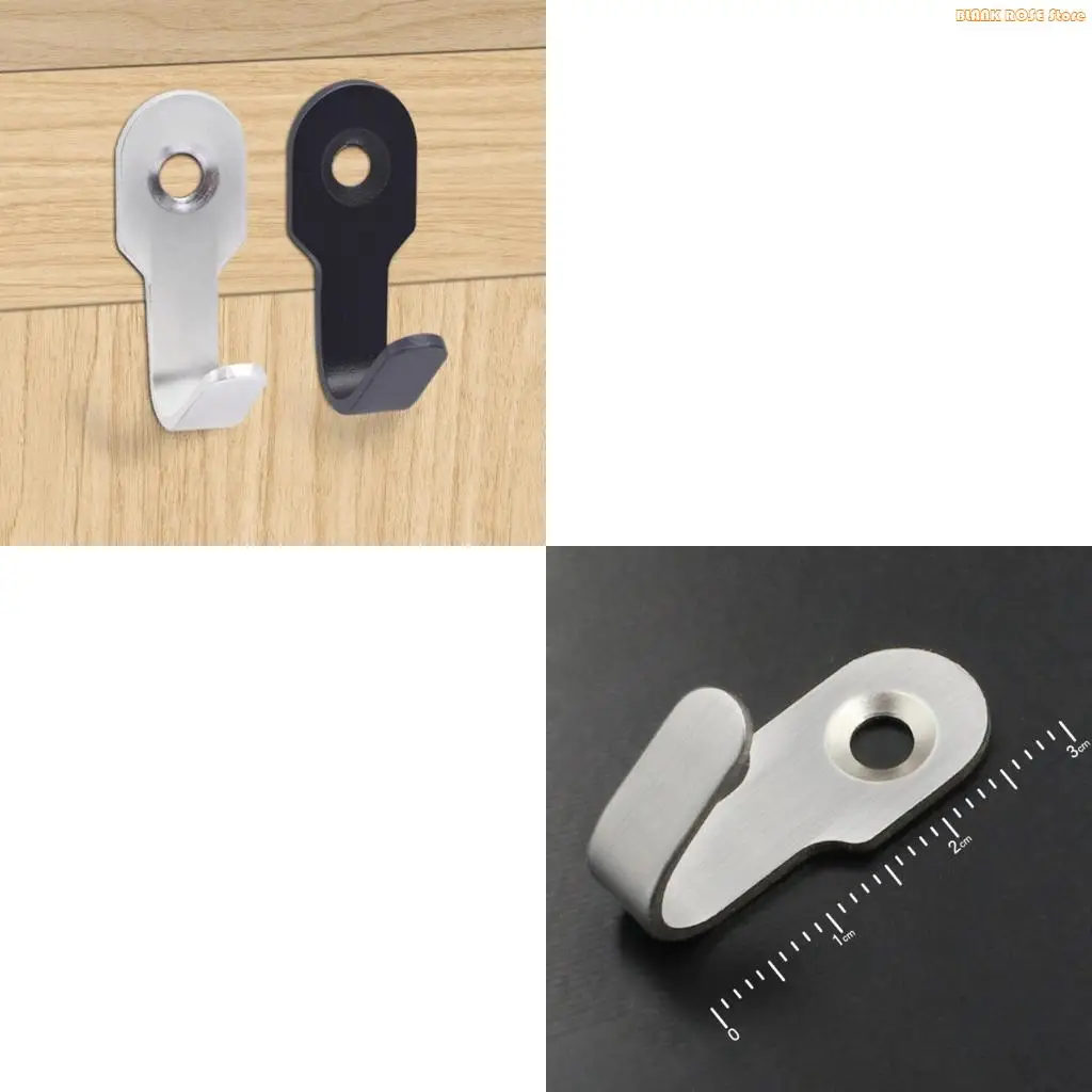 

K1ae Многоцелевой крючок из нержавеющей стали из 4 аксессуаров для организованного пространства