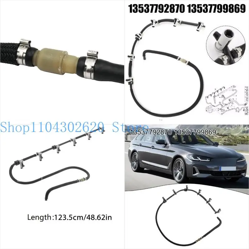 

02DE Return Line Hose for E60 E61 Auto Accessories 13537799869 13537792870