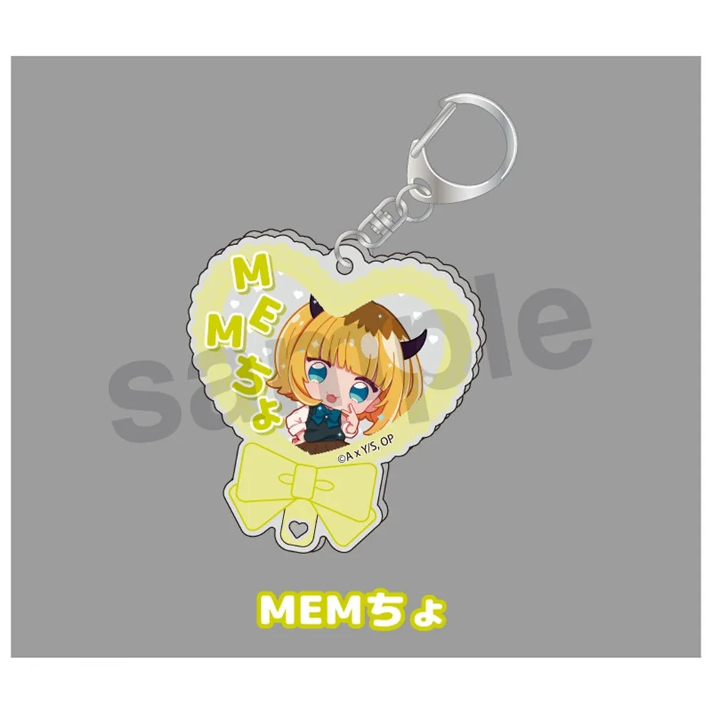 6CM HOT Anime OSHI NO KO Acrylic Keychain Model Cosplay Charm Characters Ornament Accessories Goods Collection Christmas Gifts