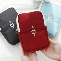 Gadget Organizer Bag Oxford Cloth For Usb Power Bank Travel Electronics Accessories Storage Pouch Portable Digital Cable Bag