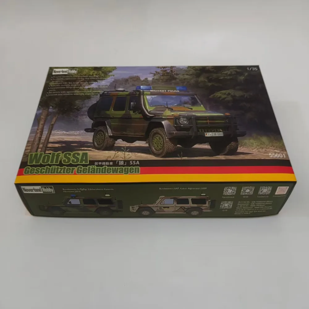 

Neverland Hobby 55001 1/35 "WOLF" SSA Geländewagen Geschützter Armored Car Assemble Model Kit