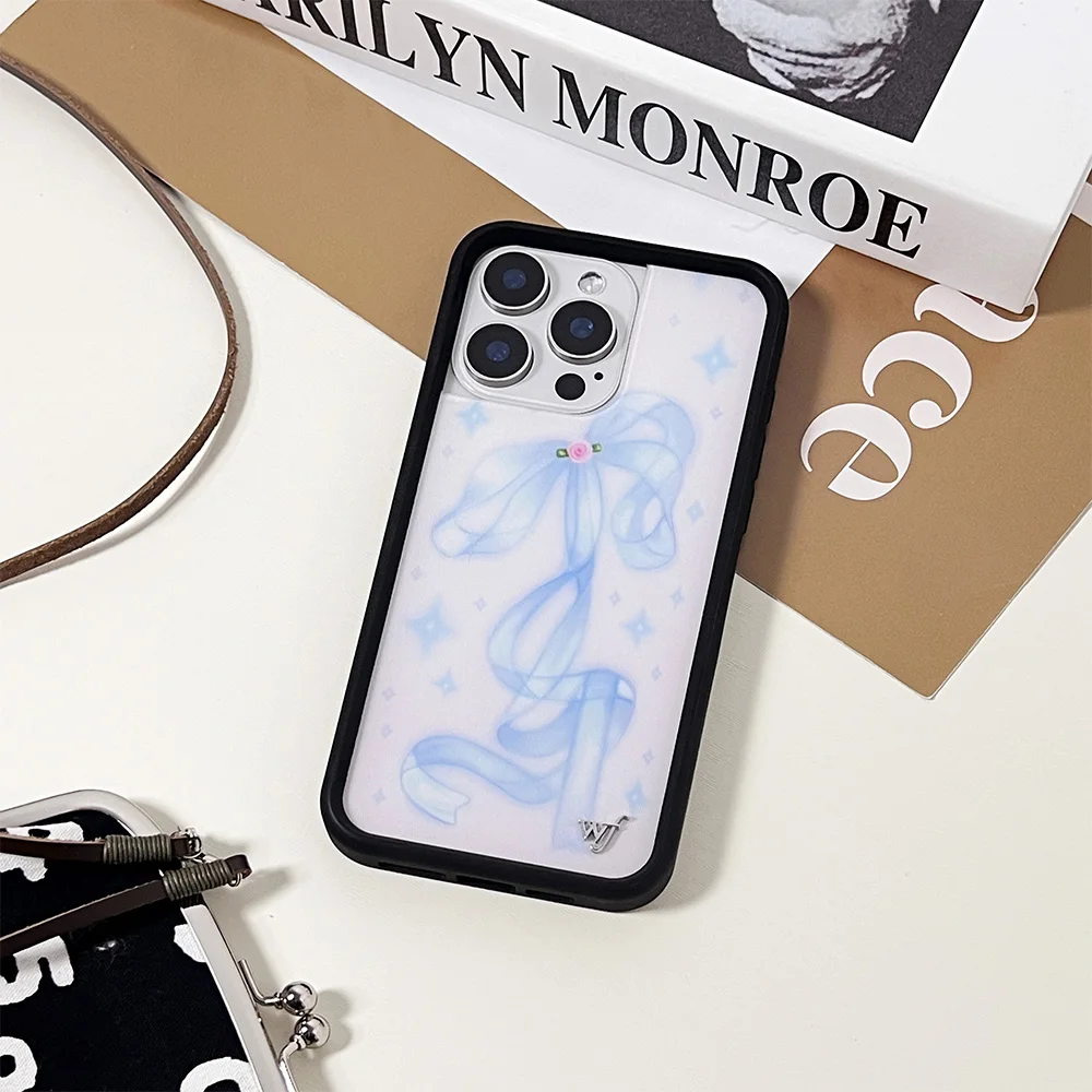 الحياة البرية الأحمر القماش القطني القلب قضية الهاتف آيفون 12 13 14 15 16 17 برو ماكس زائد الهواء 16pro ثلاثية الأبعاد روز لاتيه الحب القوس التسمية غطاء #3