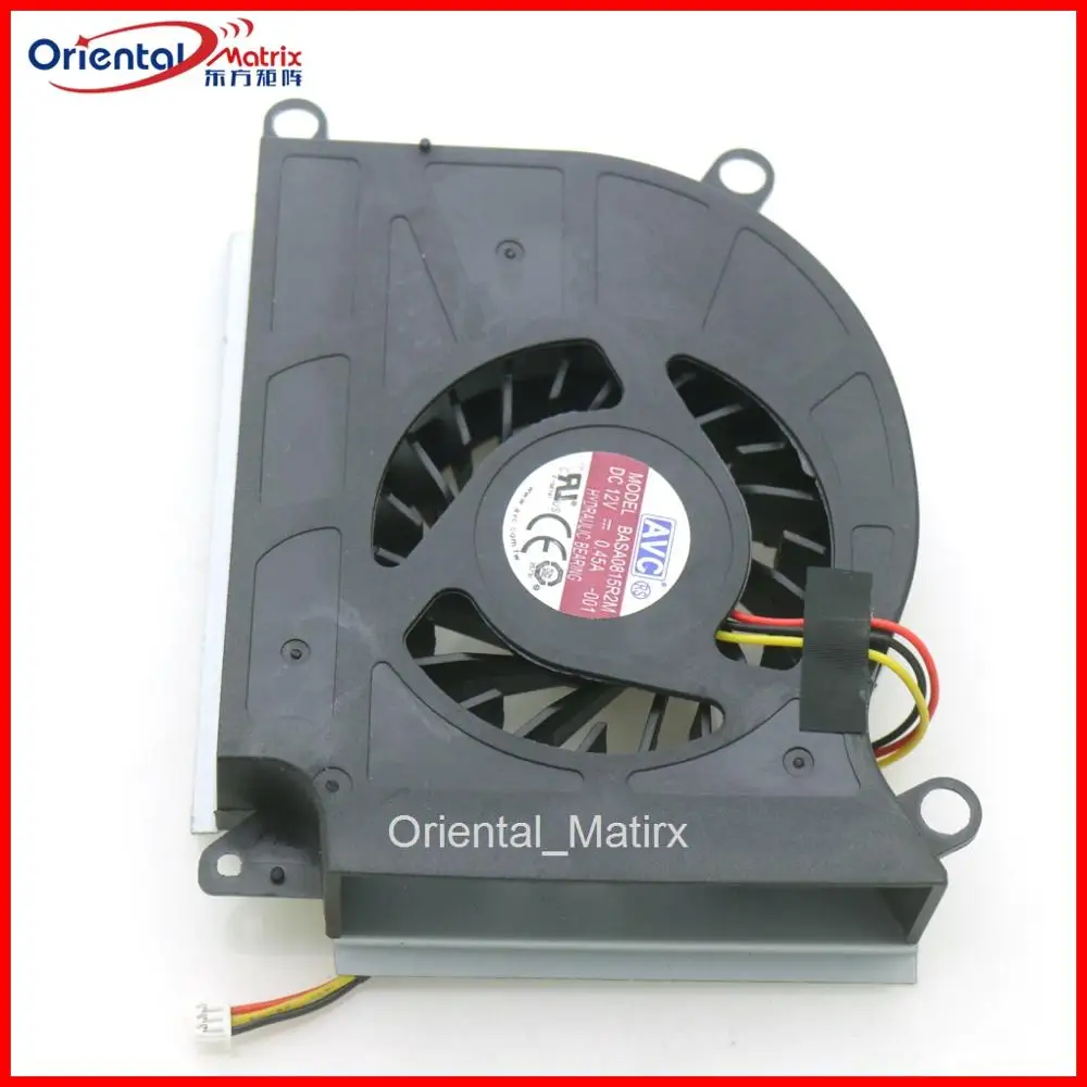 Free Shipping BASA0815R12M TX508:A1 A113 DC5V 0.28-0.5A Fan For MSI GT80 GT80S 1812 218 Laptop CPU Cooler Cooling Fan