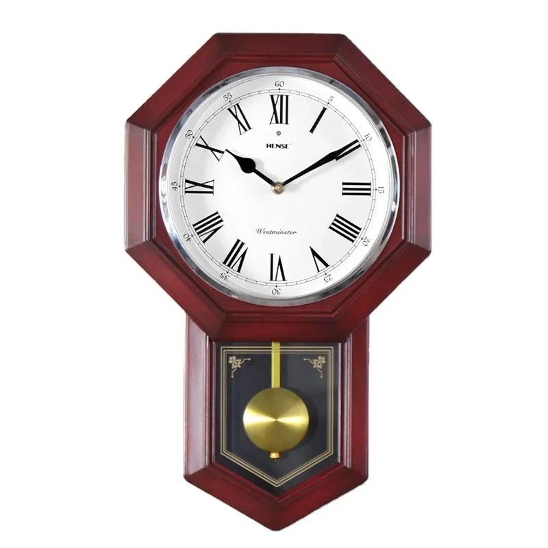 

Vintage Retro Digita Table Clock Big Silent Mechanism Pendulum Wall Clocks Wall Interior Ornaments Luxury Bathroom Decoration