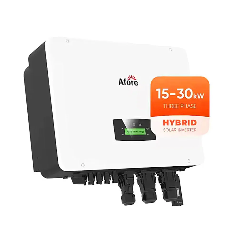 Hybrid Inverter Off grid and on Grid 3 Phase 750V HV Inverter Energy Storage Solar Inverter 4/5/6/8/10/12KW