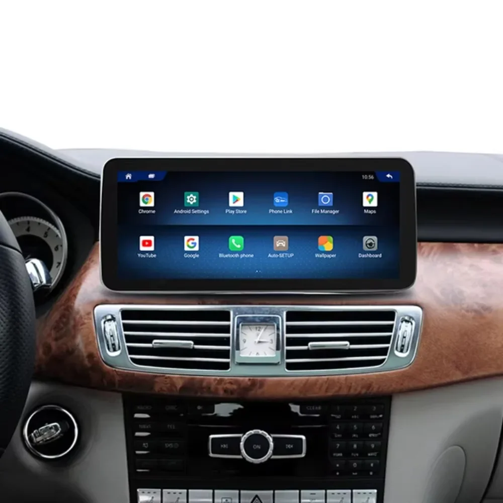 10.25 Car Stereo Touch Screen Display Screen Car Audio System Carplay Screen for CLS Class NTG4.5 W218 2012-2015