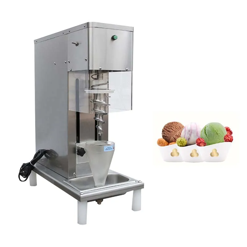 Milk Shake Machine Blender Fruit Nuts Ice Cream Mixing Machine Fruit Yogurt Nut Ice Cream Blender Machine