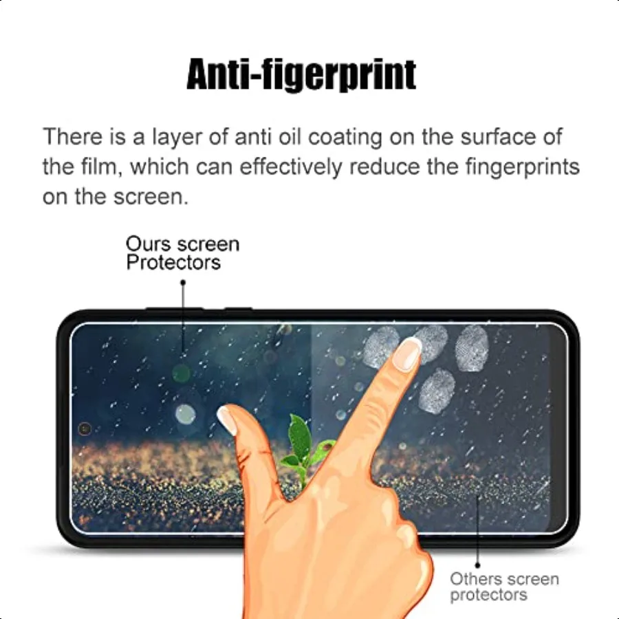 [Confezione da 3] Pellicola protettiva in vetro temperato compatibile con Motorola Moto G 5G 2025 con 9H antigraffio trasparente HD Clear Bubb