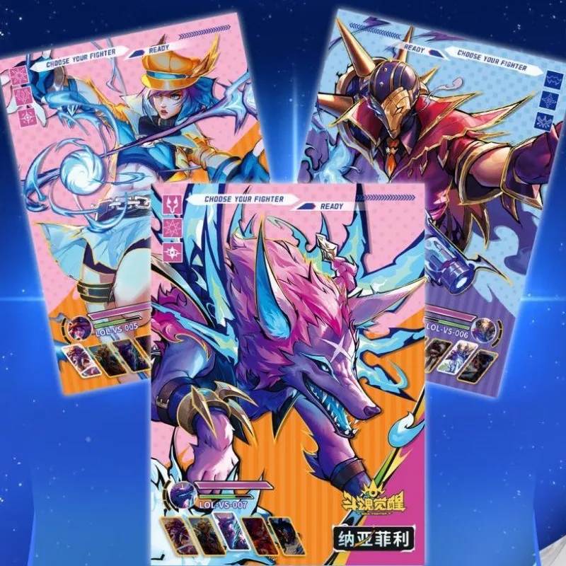 League of Legends Champion Chapter Blind Box Card S13 Champion Compilation Rare Holo Foil Inserts Premium Game Card Collectors