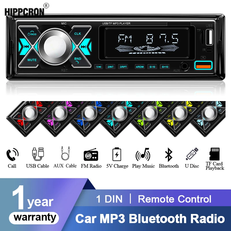 Car Audio 1 Din Rad…