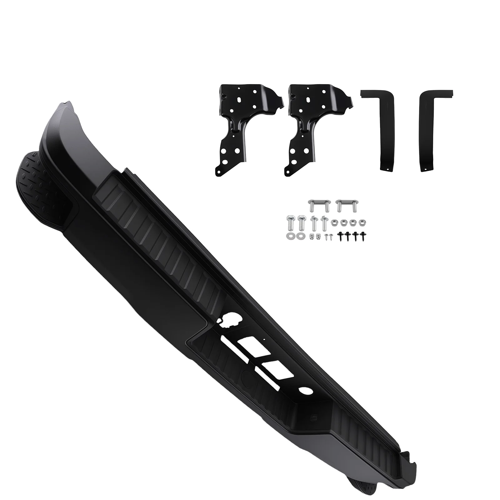 

Black Rear Bumper for Chevy Silverado GMC Sierra 1500 2014-2018 GM1103179