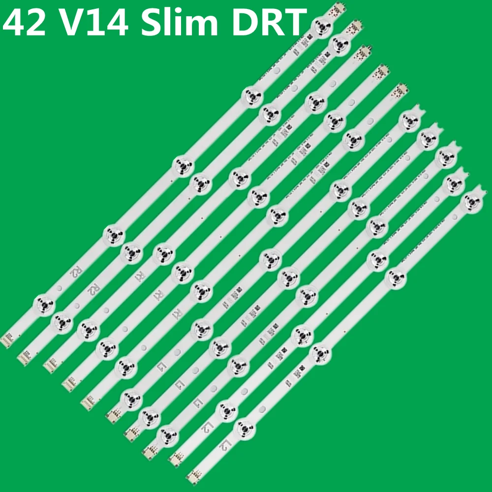 

New LED Strip For 42"V14 Slim DRT Rev0.6 6916L-1682A 6916L-1683A 6916L-1684A 6916L-1685A 42LY970H 42LB670V 42LB671V 42LB731V