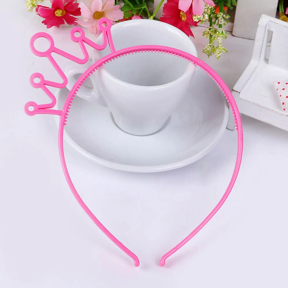 

18 шт., повязки на голову с коронами для девочек, детские обручи для волос, аксессуары для волос для дня рождения, косплея, повязки на голову, повязка на день рождения для девочек