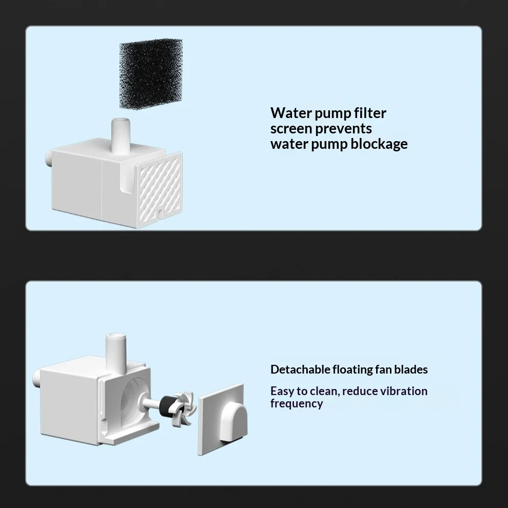 Bebedero inteligente inalámbrico para perros y gatos con filtro - imagen 2