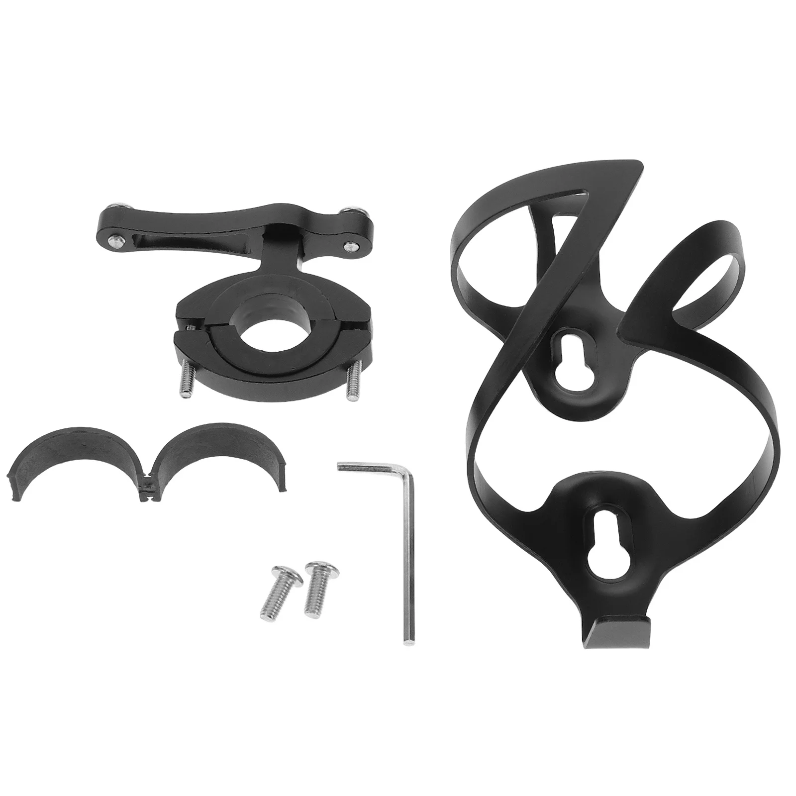 1Set Durable Lightweight Aluminum Alloy Bike Water Bottle Holder Universal Fit for Cycling Accessories Easy Installation