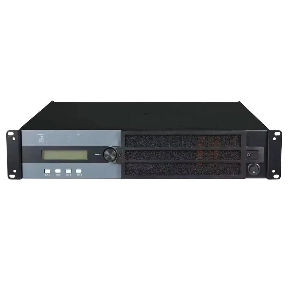GGDX LA8 DSP Professional Digital Power Amplifier 4-Channel 4x1350W 8ohms Stereo Subwoofer