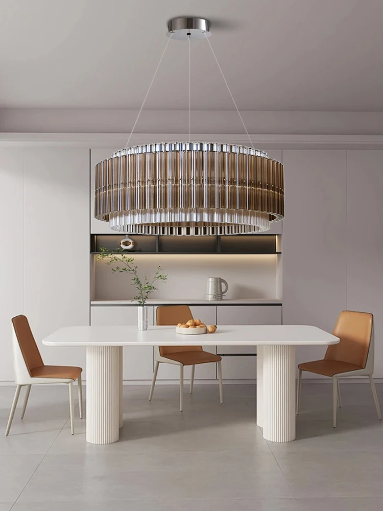 

Modern Room Decoration Luxury Crystal Ceiling Chandelier Led Dimmable Nordic Light Fixture For Living Room Villa Bedroom