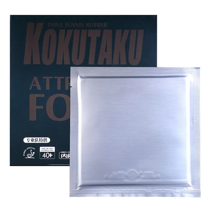 KOKUTAKU ATTRACTIVE FORCE PRO تنس الطاولة المطاط الأزرق الإسفنج البلاتين الذهب لزجة الهجومية بينغ بونغ المطاط ورقة #3