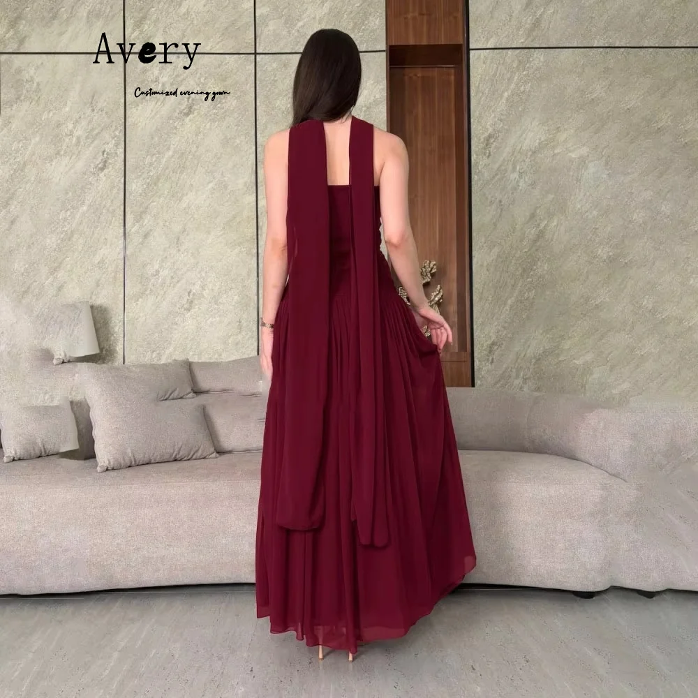 Avery personalizado rojo brillante fuera del hombro espalda descubierta vestidos de noche elegantes para mujer vestido de fiesta elegante de lujo para mujer 2025 graduación