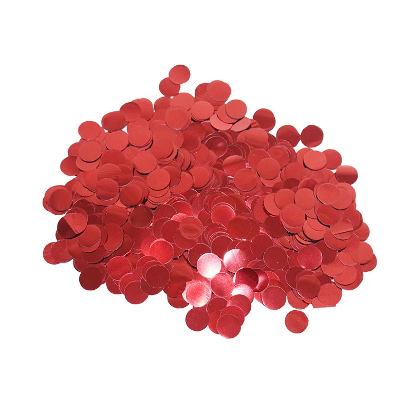 1.5cm Round Confetti for Party Decorations Gold Green Red Pink Confetti Engagement Wedding Birthday Decor Balloon Paper Scraps