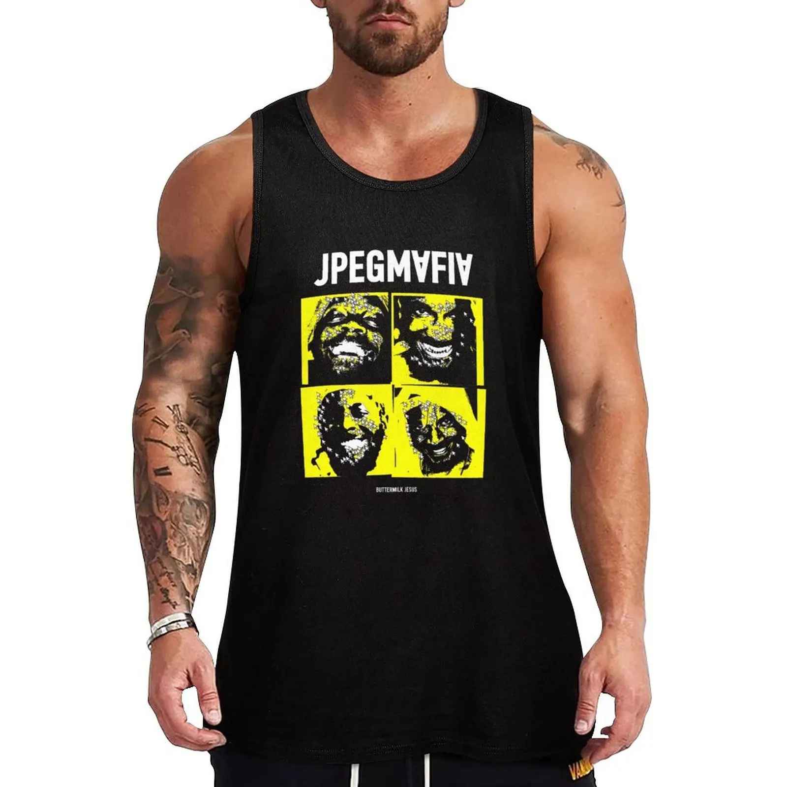 

TALKING HEADS 2 Tank Top Men's t-shirt Body man Men's clothes luxury style